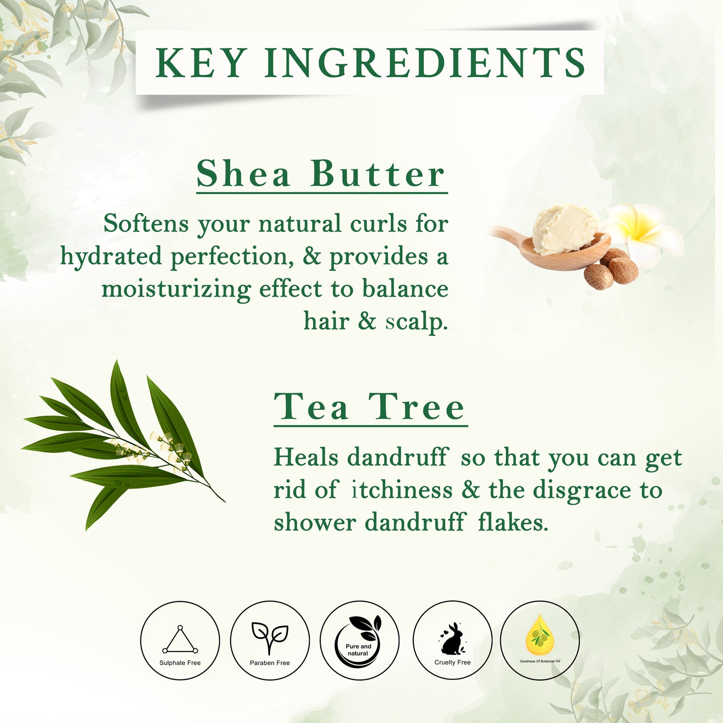 Tea Tree & Shea Butter Conditioner - 200ml